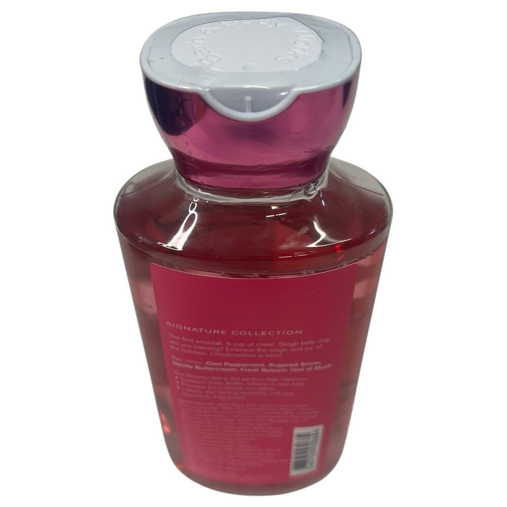 Bath And Body Works Twisted Peppermint Shower Gel Full Size Christmas 10 Fl Oz - Picture 7 of 8